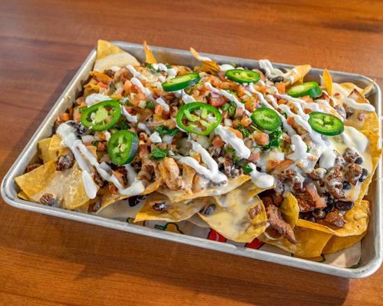 Blue Habanero signature dishes Nachos SupremeBurrito GiganteChicken Chipotle Tacos